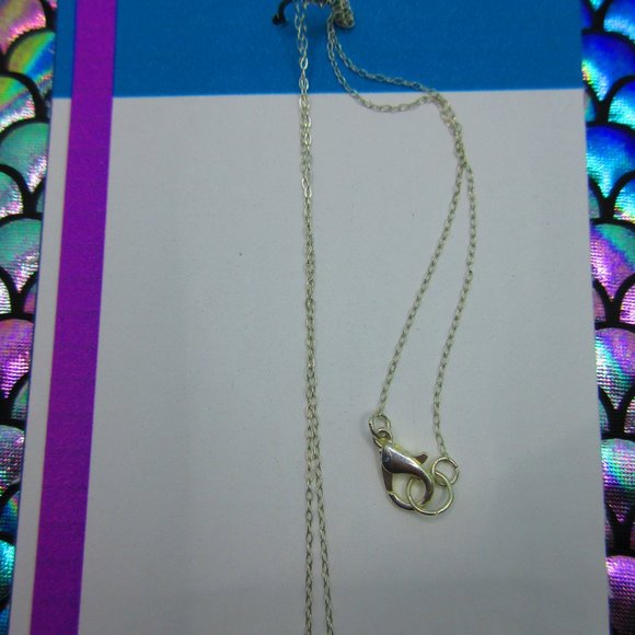 Sodalite Faceted Gemstone 18" Dainty Necklace - Picture 4 of 4